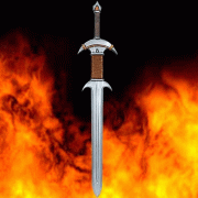 Kingslayer Sword. Larp. Windlass. Espada. Latex. Marto